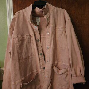 Lauren Conrad Jean Jacket Size 2x